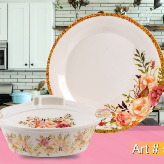 8-Person Melamine Dinner Set