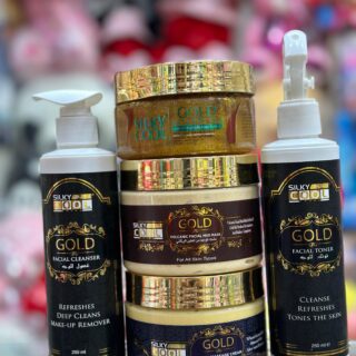 Silky Cool Gold Skincare Collection