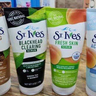 St. Ives Face Scrubs – 100% Natural Exfoliation