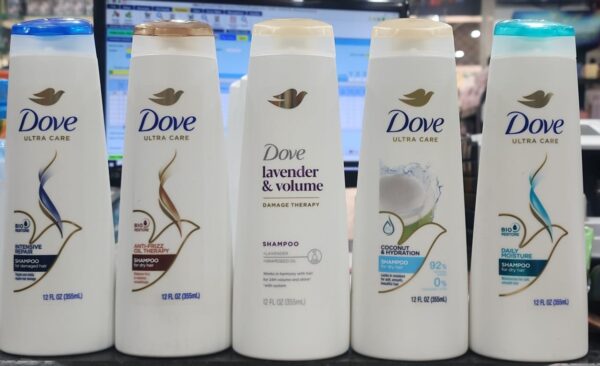 Dove Ultra Care Shampoo Variants