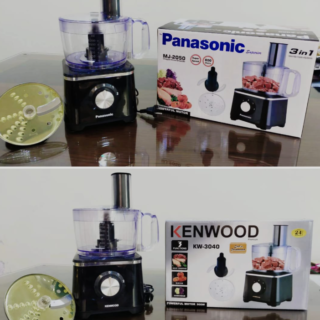 Panasonic & Kenwood 3-in-1 Food Processors