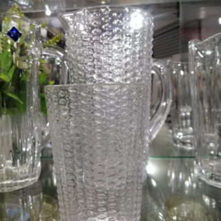 Water Cool Set, High Quality Glass and Jug Set
