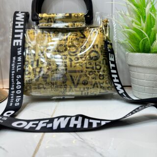 Trendy Transparent Handbag – Stylish & Modern