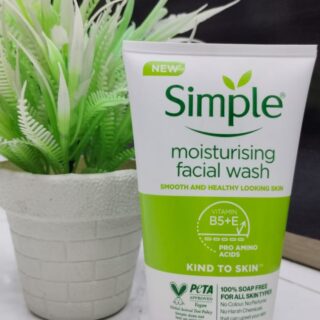 Simple Moisturising Facial Face Wash – 150mL