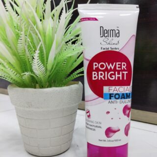 Derma Shine Power Bright Facial Foam (Anti-Dullness)
