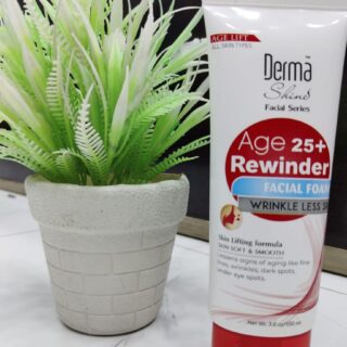 Derma Shine Age 25+ Rewinder Facial Foam (Wrinkle Less Skin)