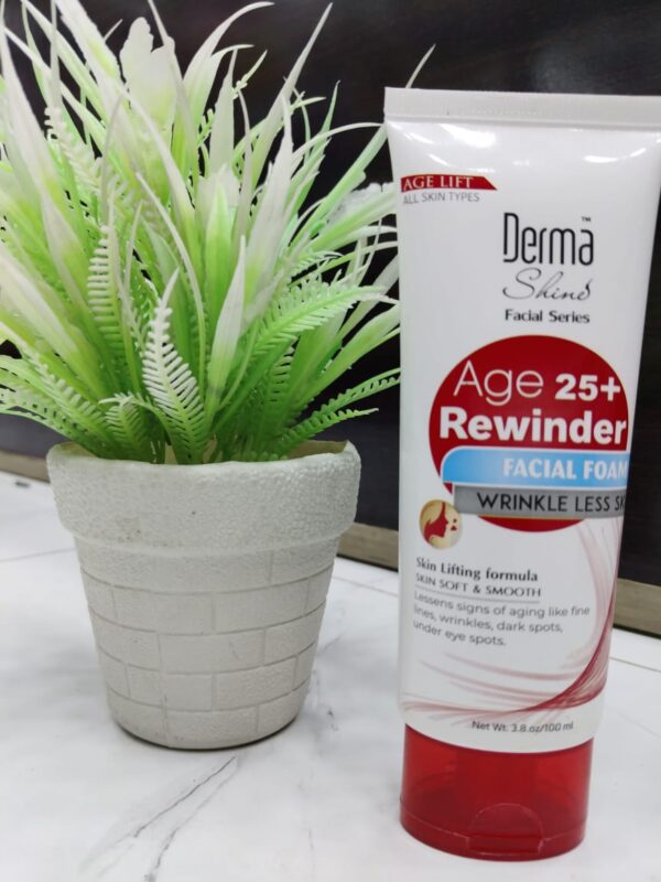 Derma Shine Age 25+ Rewinder Facial Foam (Wrinkle Less Skin)