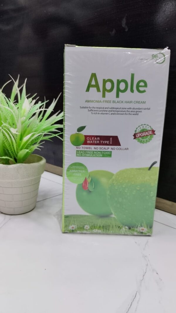 Apple Ammonia-Free Black Hair Cream