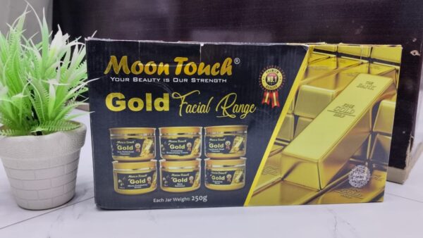 Moon Touch® Gold Facial Range – 6 Step Kit
