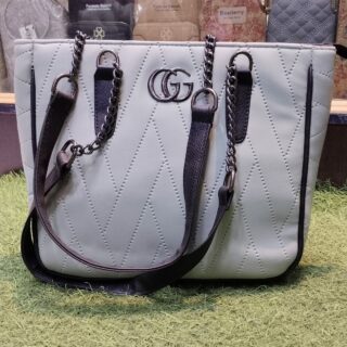 Quilted Shoulder Tote Bag – Dual Color Options